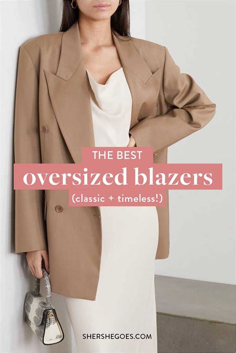 best oversized blazer.